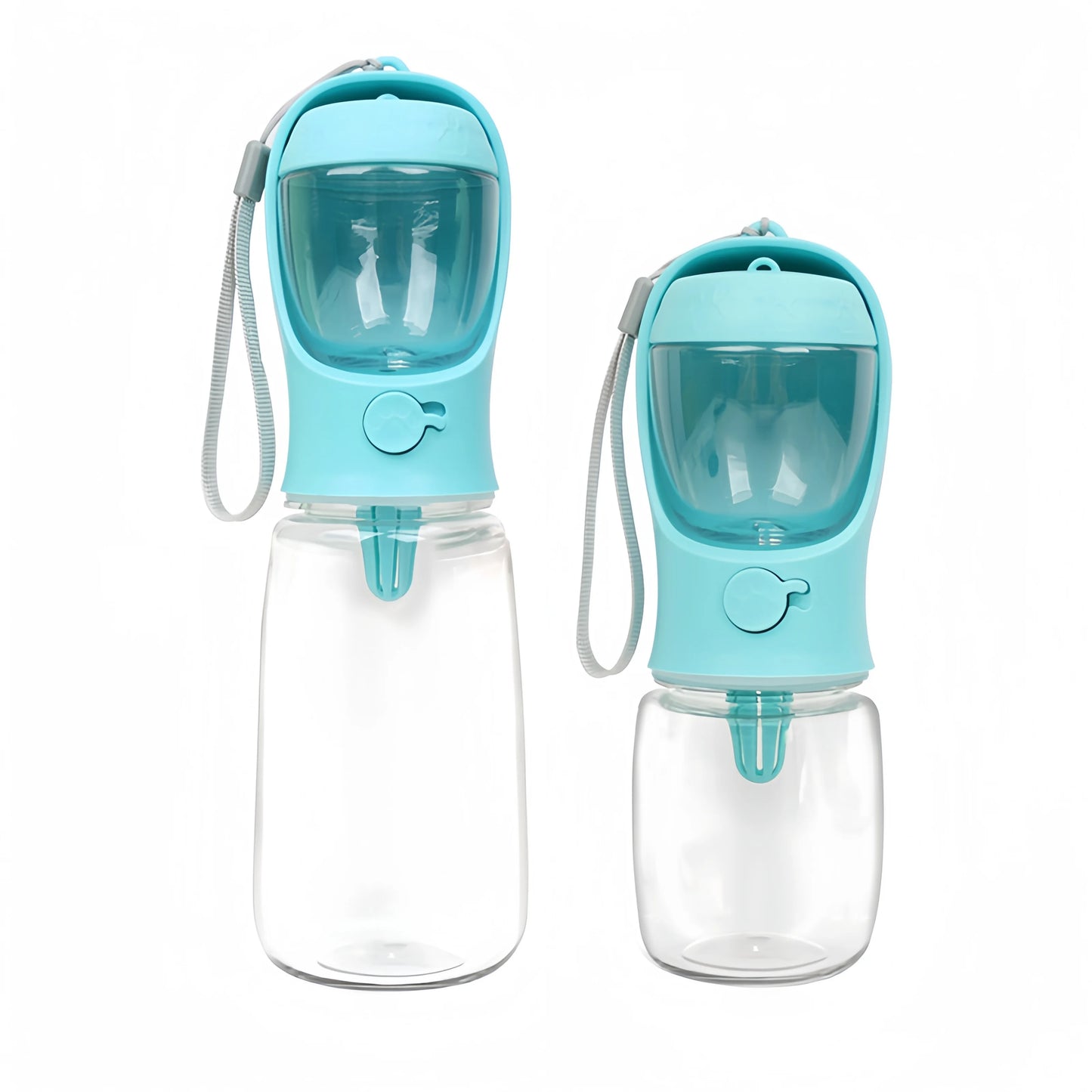 3-in-1 Portable Dog Cat Water Bottle with Storage Food and Water Container